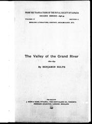 The valley of the Grand River, 1600-1650