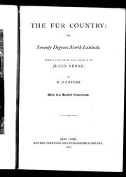 The fur country, or, Seventy degrees north latitude