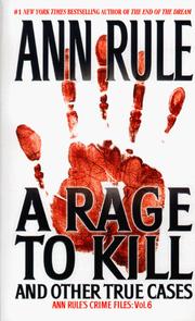 A rage to kill, and other true cases