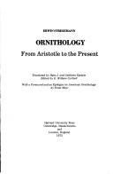 Ornithology from Aristotle to the present
