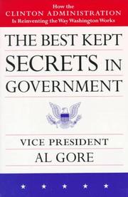 Best Kept Secrets in Government:,The