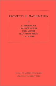 Prospects in mathematics