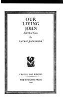 Our living John, and other poems