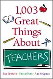 1,003 Great Things About Teachers