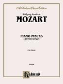 Mozart Piano Pieces(K 03699)