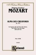 Alma Dei Creatoris, K. 277