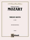 Twelve Duets, K. 487