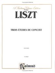 Liszt / Trois Etudes de Concert