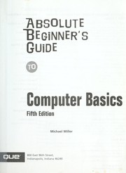 Absolute Beginner's Guide To Computer Basics PDF Download