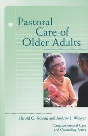 Pastoral care of older adults