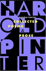 Collected poems and prose