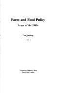 Farm and food policy