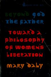 Beyond God the Father Toward a Philosoph