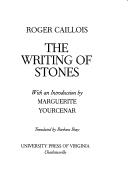 The writing of stones