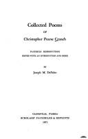 Collected poems of Christopher Pearse Cranch