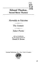 Hermilda in Palestine ; The sonnets ; Select poems