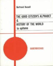 The good citizen's alphabet