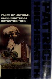 Tales of natural and unnatural catastrophes