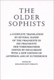 The older Sophists