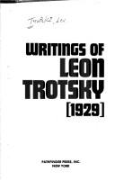 Writings of Leon Trotsky, 1929 (Writings of Leon Trotsky)