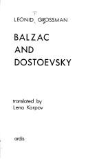 Balzac and Dostoevsky