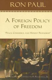 A Foreign Policy of Freedom