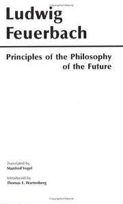 Principles of the philosophy of the future