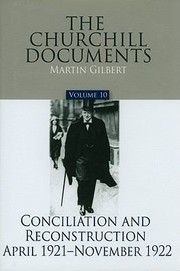 Conciliation and Reconstruction April 1921November 1922
            
                Churchill Documents