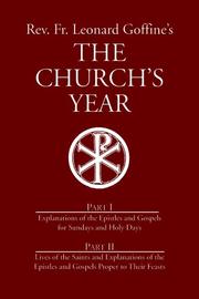 Rev. Fr. Leonard Goffine's the church's year