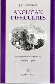 Anglican difficulties