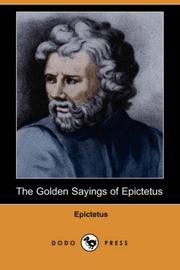 The Golden Sayings of Epictetus