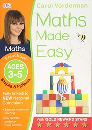 Maths Made Easy Shapes and Patterns Preschool Ages 3-5preschool Ages 3-5