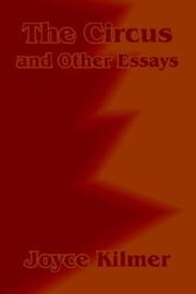 The Circus and Other Essays