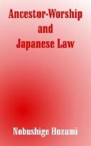 Ancestor-worship and Japanese law