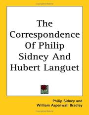 The Correspondence of Philip Sidney and Hubert Languet