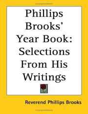 Phillips Brooks year book