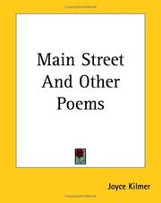 Main street, and other poems