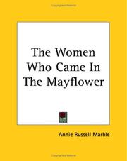 The Women Who Came in the Mayflower