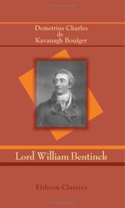 Lord William Bentinck