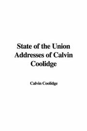 State of the Union Addresses of Calvin Coolidge