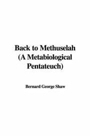 Back to Methuselah