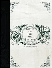 Notes on life and letters