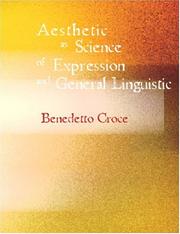 Estetica come scienza dell' espressione e linguistica generale