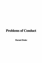 Problems of Conduct