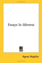 Essays In Idleness