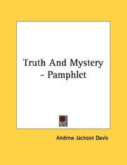 Truth And Mystery - Pamphlet