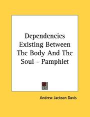 Dependencies Existing Between The Body And The Soul - Pamphlet