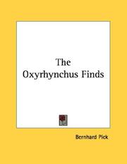 The Oxyrhynchus Finds