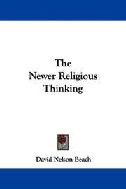 The Newer Religious Thinking