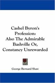 Works (Admirable Bashville / Cashel Byron's Profession)